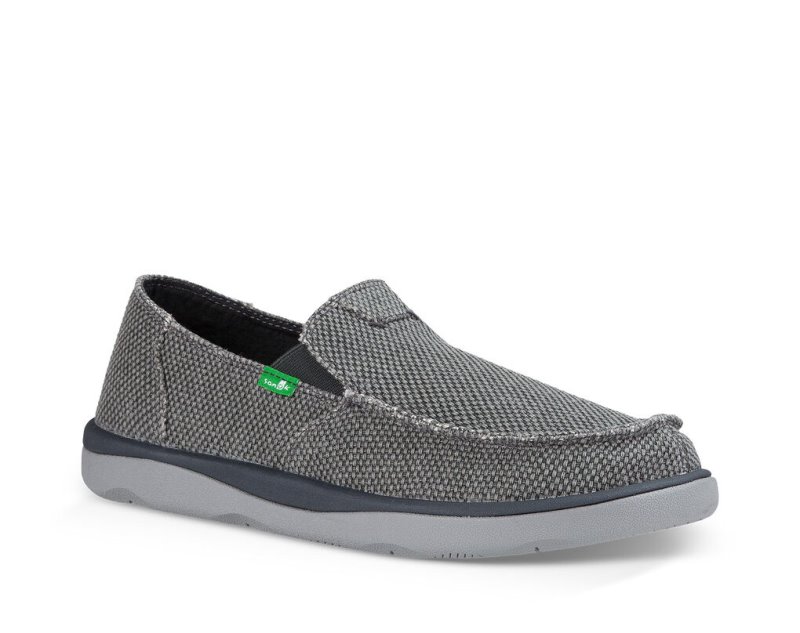 Chaussures Sanuk Vagabond Tripper Homme - Grise Foncé WIEALD379